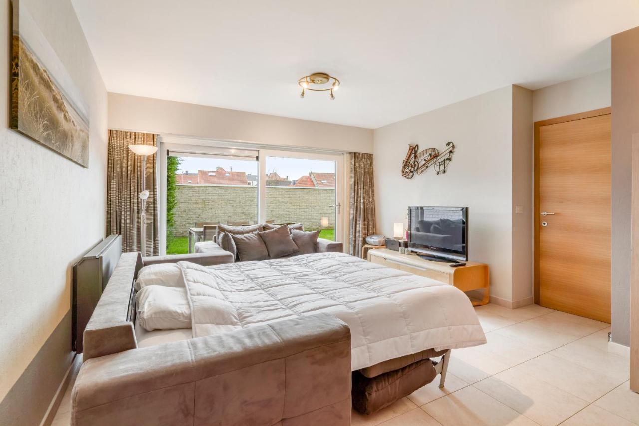 Luxury Apartment With Garden Close To The Beach أوستيند المظهر الخارجي الصورة