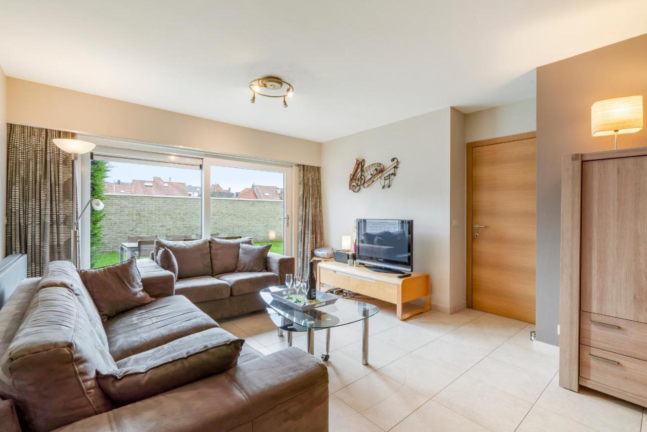 Luxury Apartment With Garden Close To The Beach أوستيند المظهر الخارجي الصورة